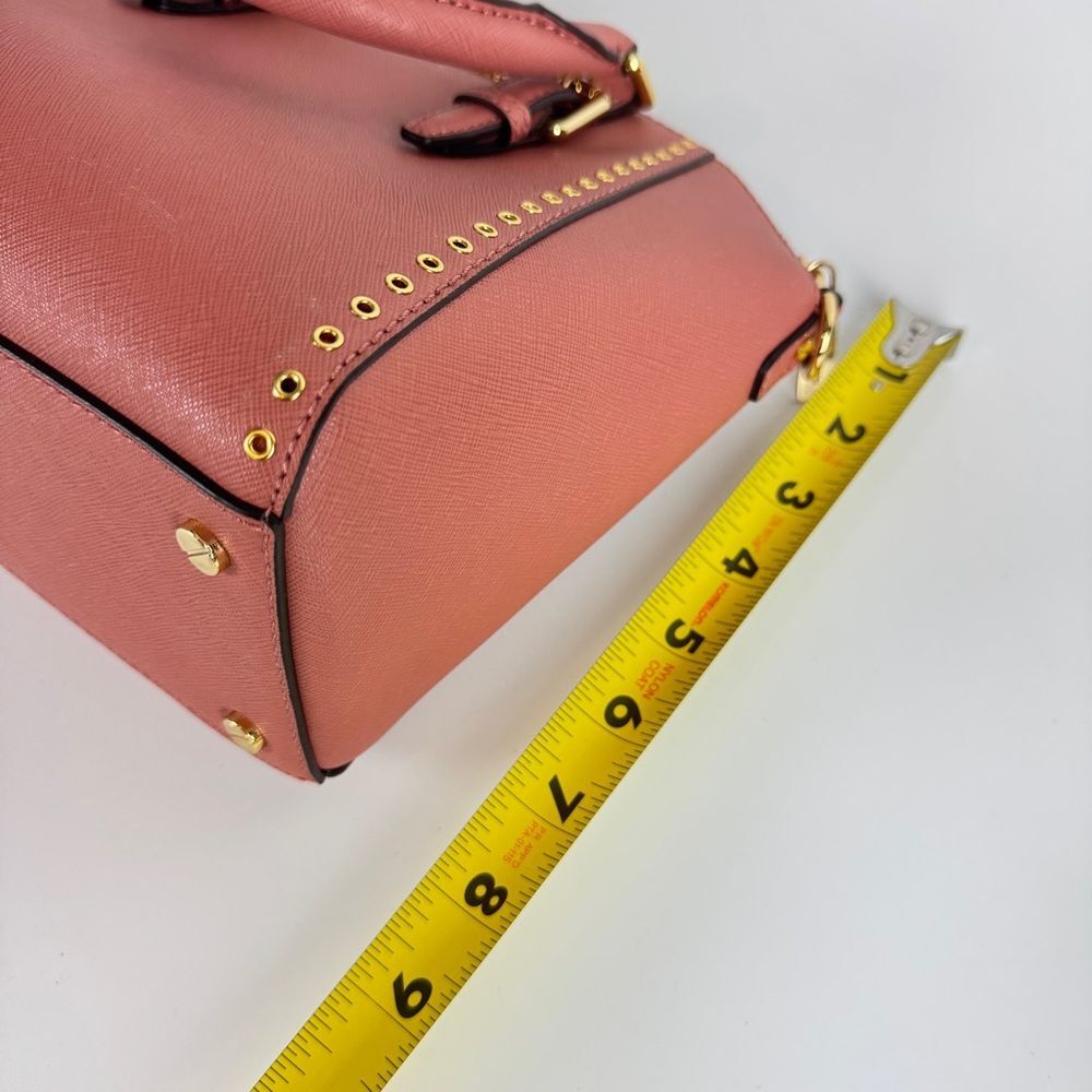 Michael Kors Dusty Coral Pink Satchel Crossbody Bag - Picture 8 of 8